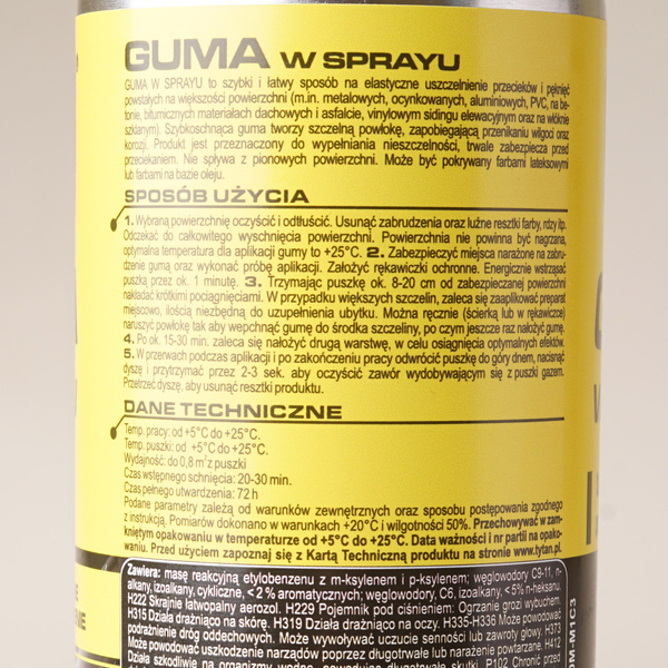 Guma W Sprayu Ml Tytan R Kawiczki Ogrifox Abud Materia Y Budowlane