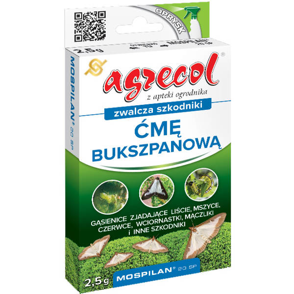 Mospilan 20 SP na ćmę bukszpanową 2 5g ABUD materiały budowlane