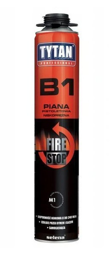 Piana pistoletowa B1 Fire Stop 750ml Tytan