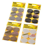 Podkładki filcowe Premium 45mm 6 sztuk szare