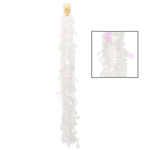 Łańcuch na choinkę biały 2m