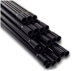 Rura kielichowana AKS ZIELONKA RLM 20 czarna 2m x20