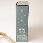 Święcąca gwiazda Led na sznurze ciepłe światło