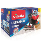 VILEDA komplet wiadro+mop obrotowy płaski ultramax turbo