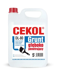 Grunt głęboko penetrujący Cekol DL-80 5l