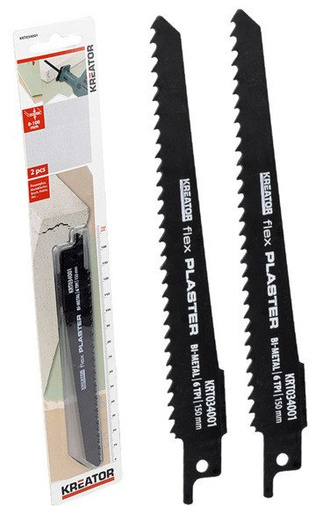 Brzeszczot do płyt 150mm 2sztuki Kreator lisi ogon