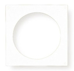 Kołnierz przyścienny śr.100 białe