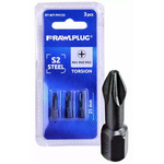 Końcówka Bit PH1,PH2,PH3 25mm 3sztuki Rawlplug