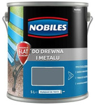 Farba do drewna i metalu 5l szara Ftalonal