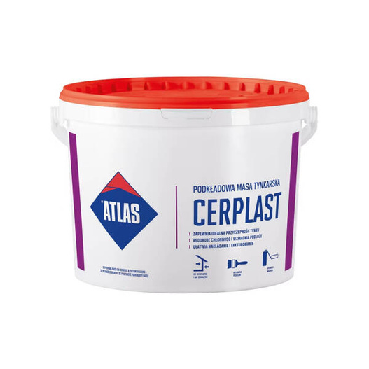 Atlas Cerplast 5kg podkładowa masa tynkarska