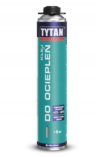 Pianoklej styropianu EPS/XPS Tytan x24 Pistolet