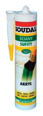 Uszczelniacz Akrylowy Biały 280ml