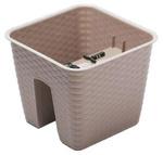 Doniczka balkonowa Ratolla 28cm Mocca