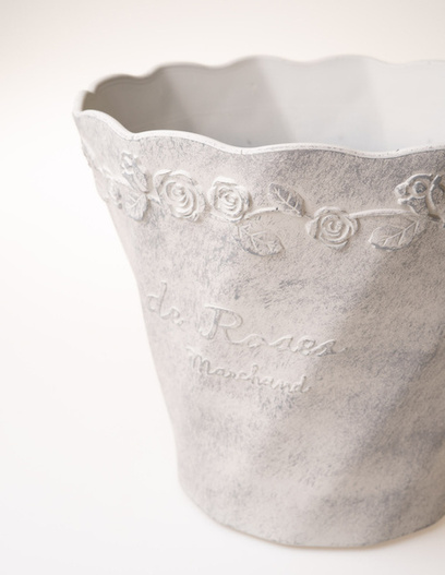 Osłonka vintage do roślin de Roses Marchand h20 cm