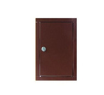 Drzwiczki rewizyjne kominowe 14x21 metalowe brąz