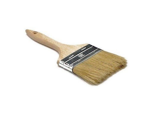Pędzel płaski drewniany 70mm