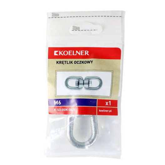 Ogniwo obrotowe 6mm 1sztuka Koelner