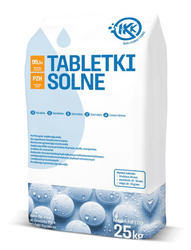 Tabletki solne do uzdatniania wody worek 25kg