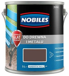 Farba do drewna i metalu 5l brązowa Ftalonal