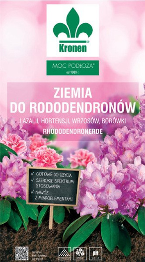 Ziemia do rododendronów 50L Kronen