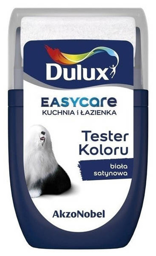 Dulux Kuchnia Łazienka 30ml Biała satynowa