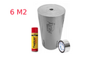 Alufox Folia termoizolacyjna 5 mb + taśma + klej