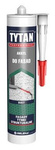 Uszczelniacz akrylowy tynkarski biały 280ml Tytan