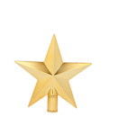 Szpic na choinkę Złota gwiazda 20cm