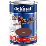 Emalia Dekoral Emakol Strong 0,9L Mahoń