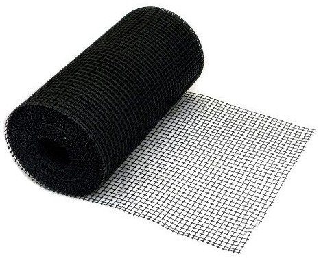 Siatka rabatowa czarna 0,6 x 50 m