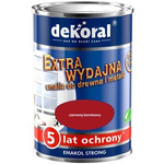 Emalia Dekoral Emakol Strong 0,9L Czerwony Karmin
