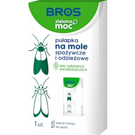 Pułapka na mole Zielona Moc Bros