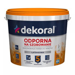 Farba lateksowa Dekoral Akrylit W 3L Śnieżnobiała