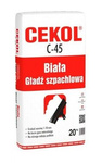 Gips szpachlowy CEKOL C-45 10 kg