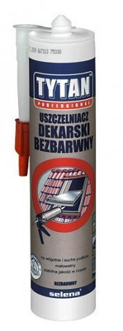 Uszczelniacz dekarski bezbarwny Tytan 280 ml