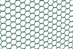 Siatka ogrodzeniowa sześciokąt zielona 1x10m 13mm