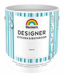 Farba Beckers Kitchen&Bathroom 5l biała