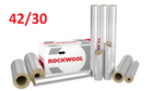 Otulina ROCKWOOL wełna 42/30 ROCKWOOL 800 ALU MB