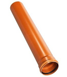 Rura kanalizacyjna zewnętrzna 110mm (1m)