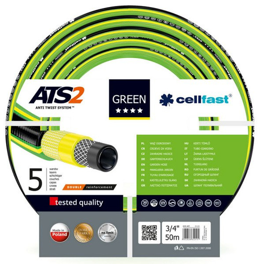 Wąż ogrodowy Green ATS2 3/4'' 50m Cellfast