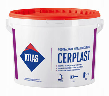 Atlas Cerplast 25kg podkładowa masa tynkarska