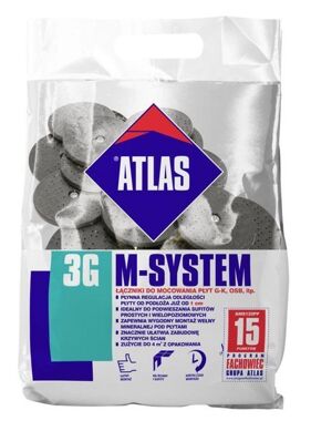 Atlas M-system łączniki do mocowania płyt L-100