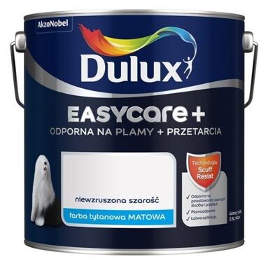 Dulux Easycare Plus 2,5l Niewzruszona szarość