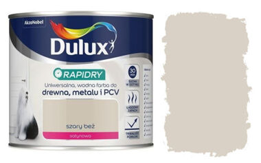 Dulux Emalia akrylowa rapidry szary beż 0,4l