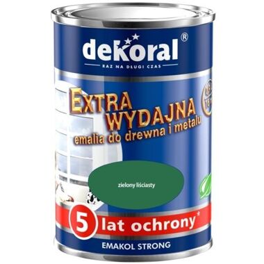 Emalia Dekoral Emakol Strong 0,9L Zielony Liściasty