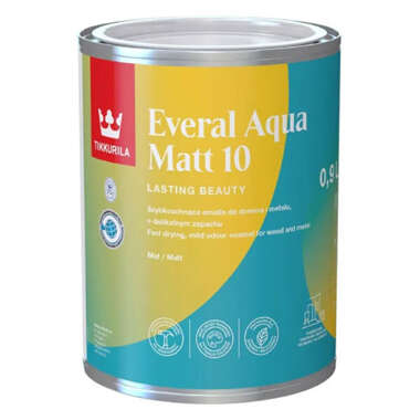 Emalia akrylowa Tikkurila Everal 10 Aqua Matt 0,9l