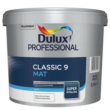 Emulsja lateksowa Dulux Classic 2,18L Biała matowa