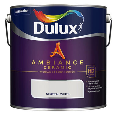 Farba Ambiance Ceramic Neutral White 2,5L Dulux