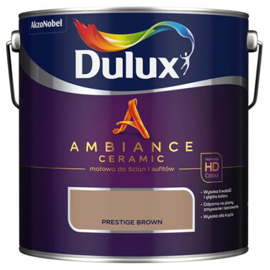 Farba Ambiance Ceramic Prestige Brown 2,5L Dulux