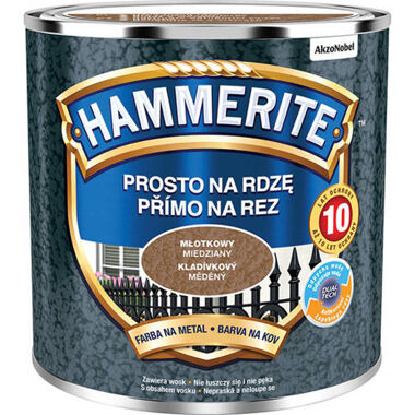 Farba Hammerite Miedziany Młotkowy 0,25L